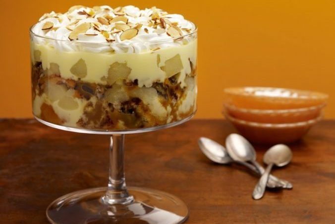 Cinnamon Pear Trifle