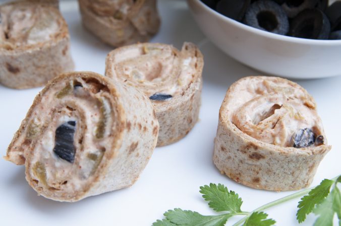 Whole Wheat Tortilla Pinwheels