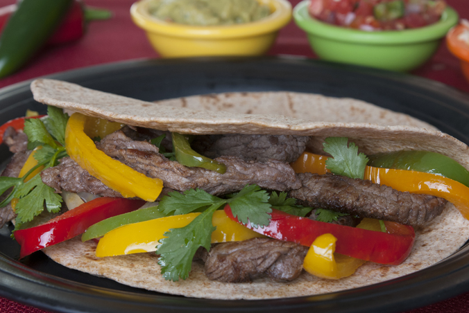 beef fajitas