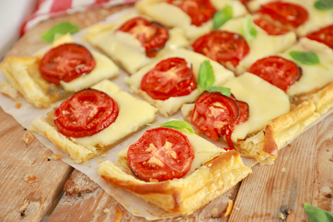 caprese tart