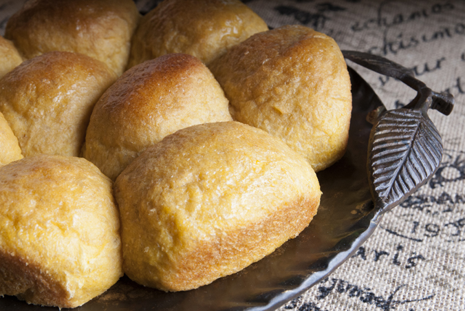 Pumpkin Yeast Rolls